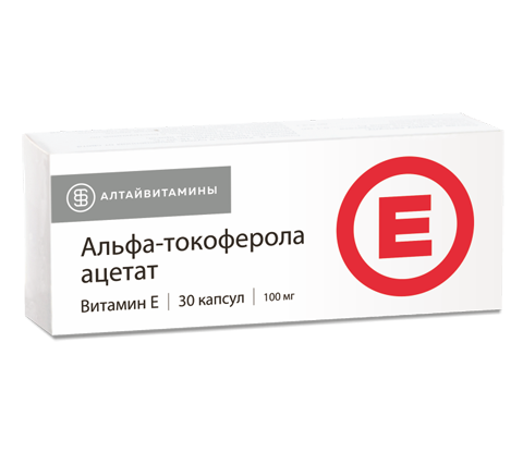 АЛЬФА-ТОКОФЕРОЛА АЦЕТАТ (ВИТАМИН Е) №30