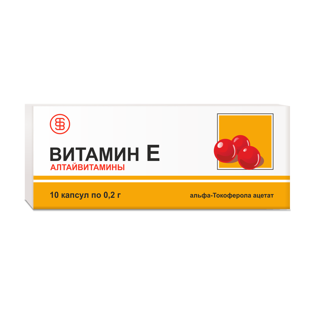 ВИТАМИН Е Алтайвитамины №10
