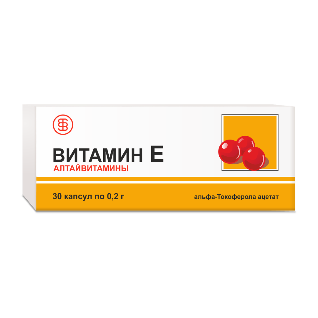 ВИТАМИН Е Алтайвитамины №30