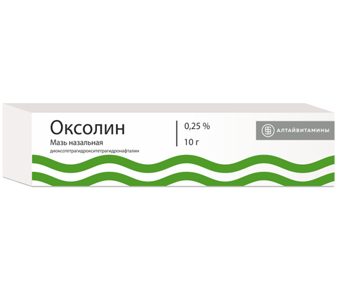 ОКСОЛИНОВАЯ МАЗЬ 0,25%, 10 г