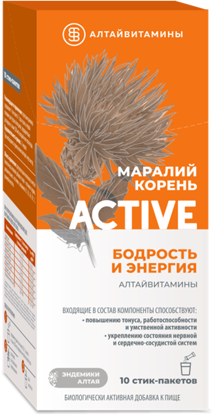 Маралий корень ACTIVE напиток