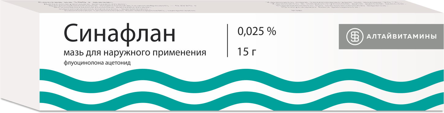 СИНАФЛАН 0,025% 15 г